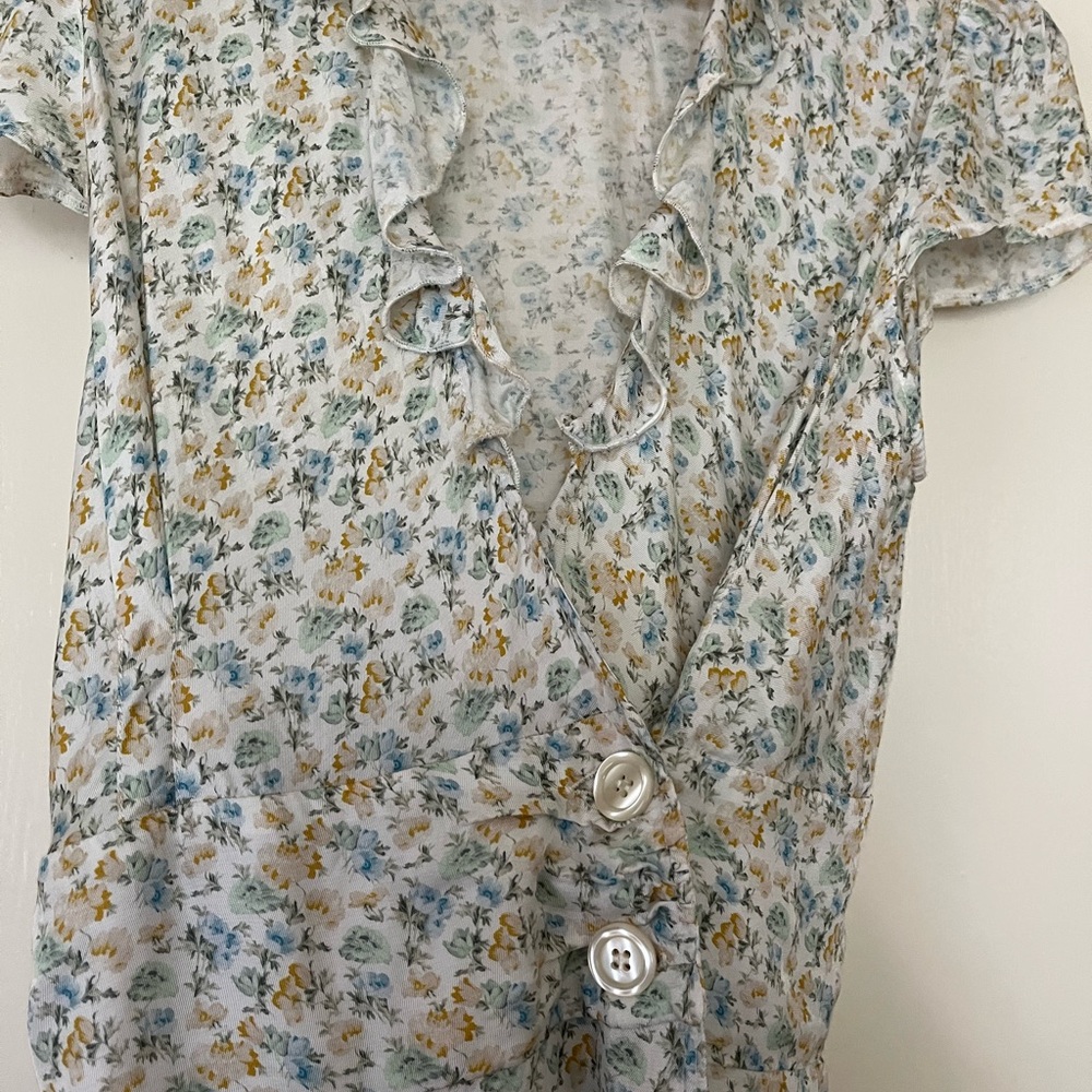 Rouje Flore Mini Wrap Dress - Picture 5 of 10